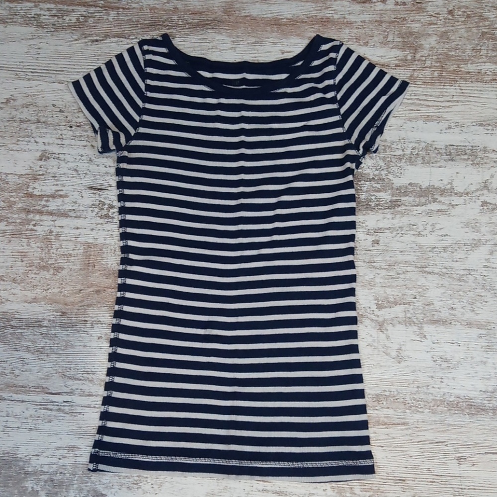 Gap Striped Crew Neck Top - image 1